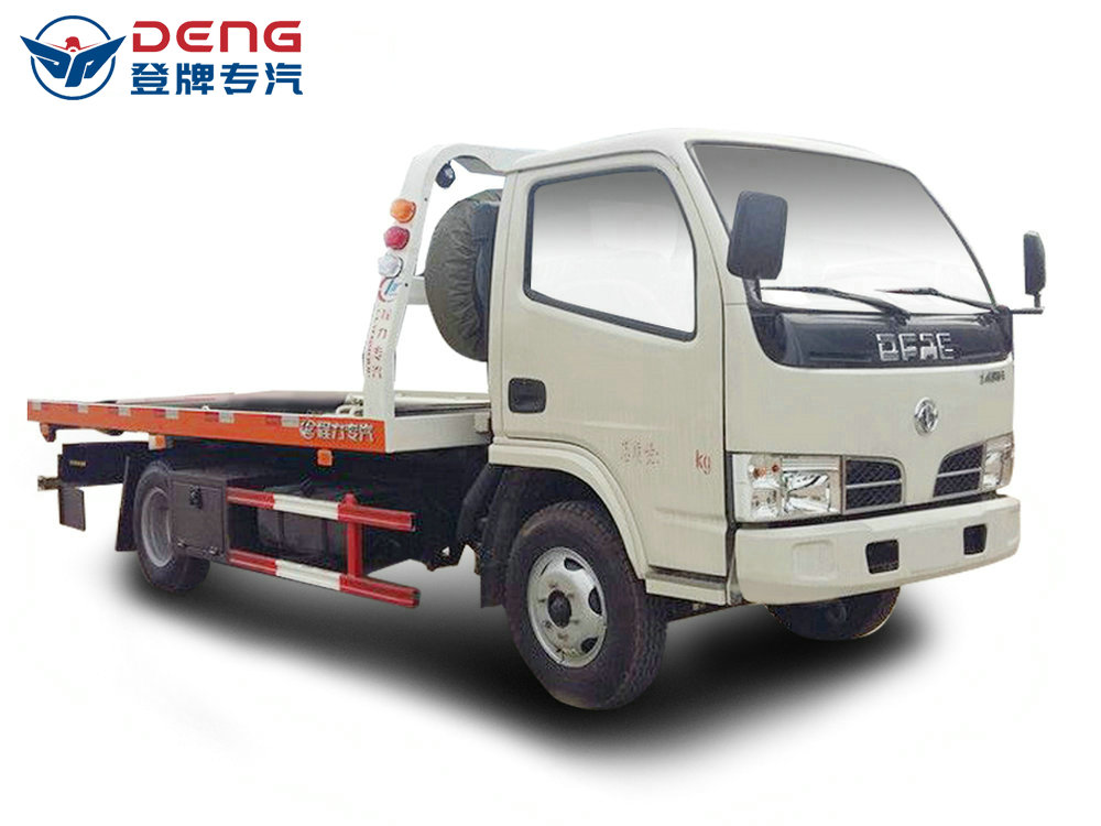 東風(fēng)多利卡藍牌CLW5041TQZ5一拖二清障車(chē)