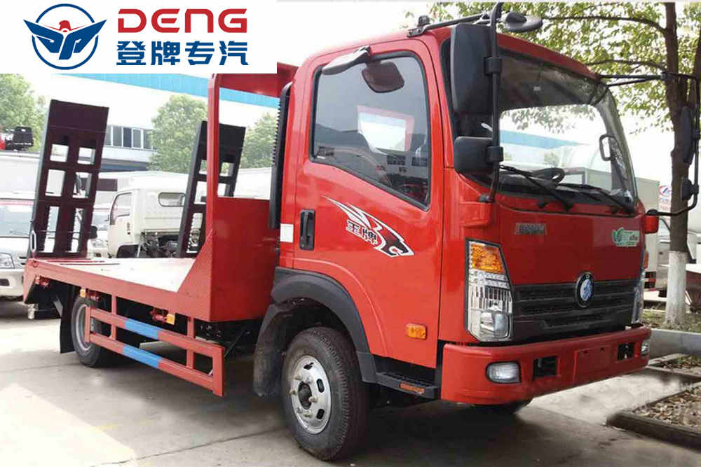 重汽王牌藍牌平板運輸車(chē)_05