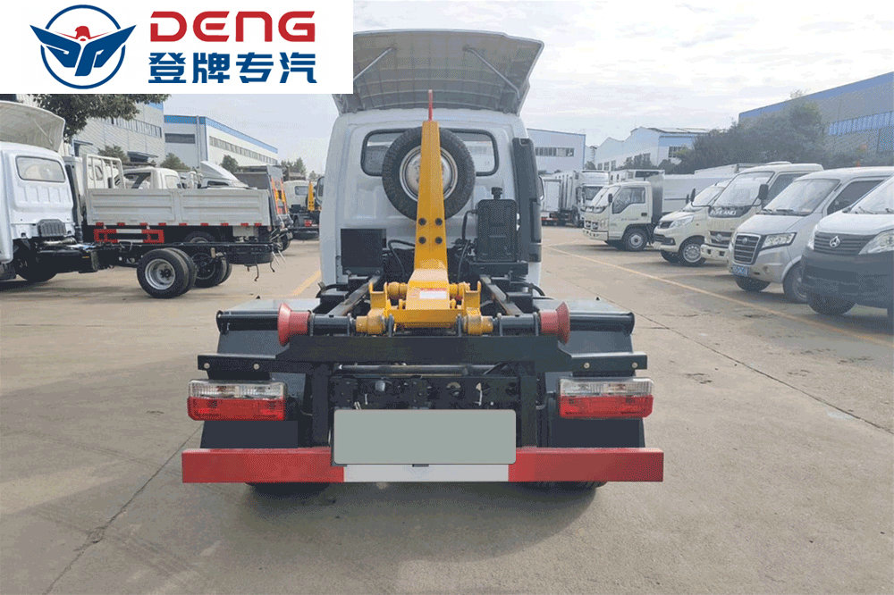 東風(fēng)途逸3方藍牌勾臂垃圾車(chē)_15