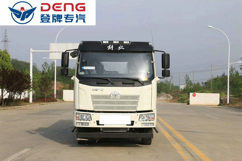 解放J6單橋14方灑水車(chē)_06