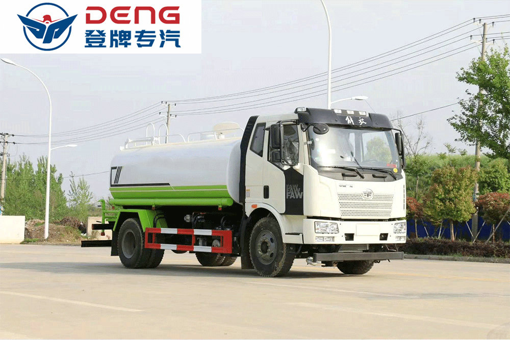 解放J6單橋14方灑水車(chē)_07