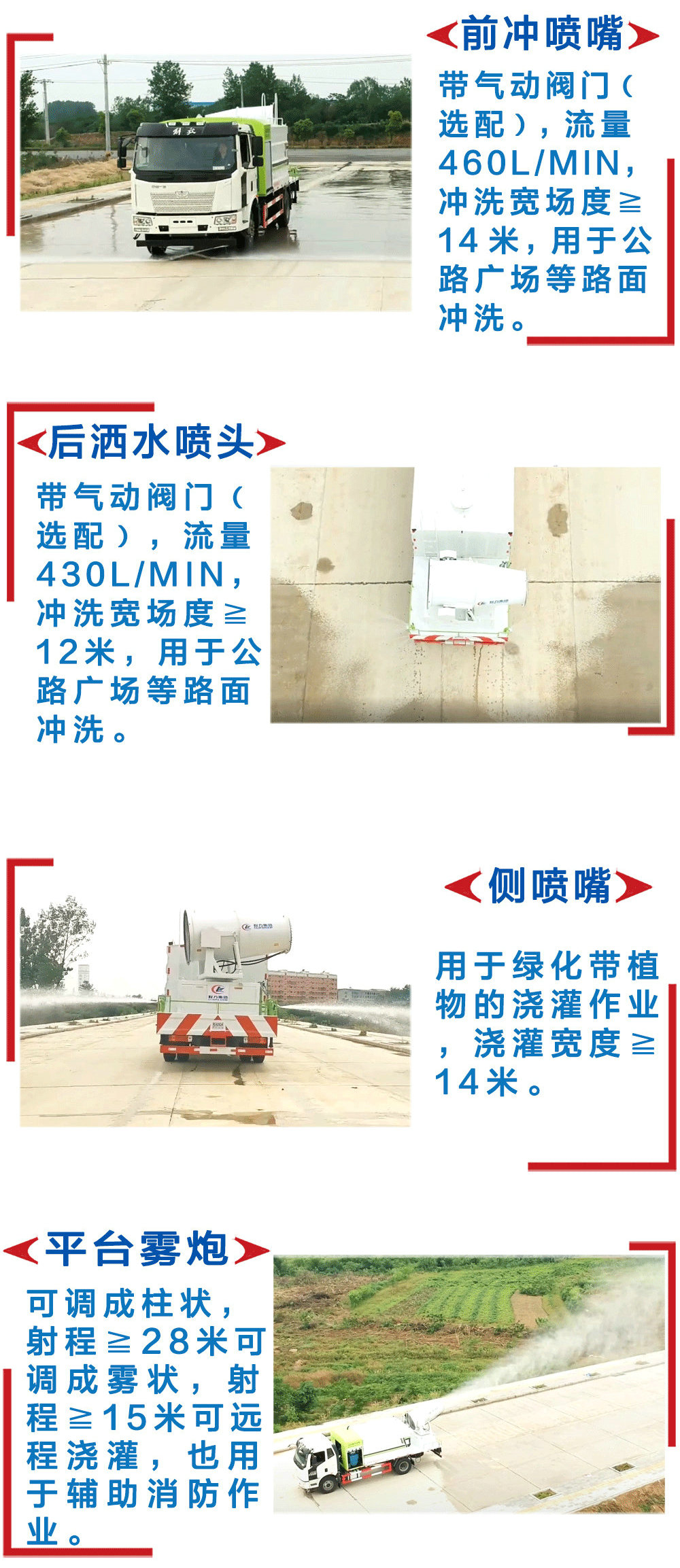 解放J6單橋14方灑水車(chē)_13